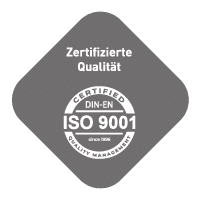 ISO 9001 Zertifikat für Pfreundt mobile Wiegesysteme, zertifizierte Qualität und Managementstandard.